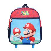 Sac à dos à roulettes Super Mario 28  cm - 1 compartiment - Bagtrotter