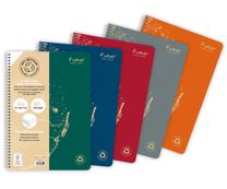 Clairefontaine Forever - Cahier à spirale A4 (21x29,7 cm) - 120 pages - petits carreaux (5x5 mm)