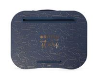 Legami Support Ordinateur Portable Coussin Voyage 44x33,5 Cm - Plateau Tablette Avec Fente - Confortable Et Portable