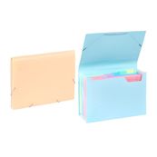 Viquel Rainbow Pastel - trieur à soufflet - pour A4 - à onglets - disponible en différents coloris