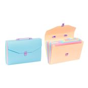 Viquel Rainbow Pastel - trieur à soufflet - pour A4 - disponible en différents coloris