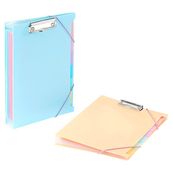 Viquel Rainbow Pastel - trieur à soufflet - pour A4 - à onglets - disponible en différents coloris