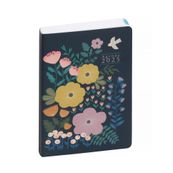Agenda de poche Mini Labo - 1 jour par page - 10 x 15 cm - bleu - Exacompta