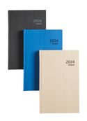 Agenda de poche Kashmir Optivision - 1 semaine sur 2 pages - 9 x 16 cm - disponible dans différentes couleurs - Brepols