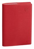 Agenda Equology President avec répertoire - 1 semaine sur 2 pages - 21 x 27 cm - rouge cerise - Quo Vadis