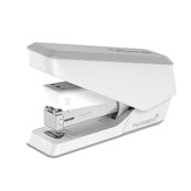 Fellowes - Agrafeuse LX840 EasyPress blanche avec Microban® - capacité de 25 feuilles - demi bande 