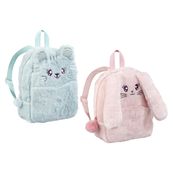 Sac à dos maternelle Cuddle - 1 compartiment - chat ou lapin - Viquel