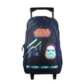 Sac à dos à roulettes Star Wars - 2 compartiments - bleu - Bagtrotter