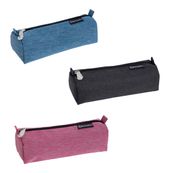 Trousse semi-ronde Denim 500 - disponible dans différentes couleurs - Exacompta