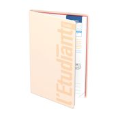 Agenda L'Étudiant Pastel - 1 semaine sur 2 pages - 10 x 15 cm - orange - Hamelin