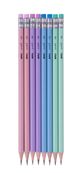 Apli Nordik - Crayon HB avec embout gomme - disponible dans différentes couleurs