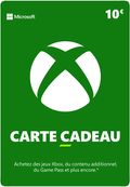 Carte dématérialisée Microsoft XBox 10€