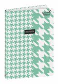 Agenda Stylish - 1 jour par page - 12 x 17 cm - pied de poule - Quo Vadis