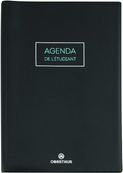 Agenda Cirrus - 1 jour par page - 12,5 x 17,5 cm - noir - Oberthur