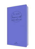 Agenda Camelia 16 poche - 1 semaine sur 2 pages - 9,5 x 17,5 cm - lilas - Oberthur