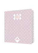 Agenda Chelsea 16 bureau - 1 semaine sur 2 pages - étoiles florales - Oberthur