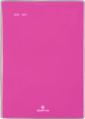 Agenda Colorside - 1 semaine sur 2 pages - 15,5 x 21,5 cm - rose - Oberthur