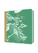 Agenda à élastique Sakura 16 bureau - 1 semaine sur 2 pages - ombrelle - Oberthur