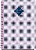 Agenda à spirale Graphik 25 - 1 semaine sur 2 pages - Vichy - Oberthur