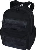 Sac à dos Kaporal Boy - 2 compartiments - noir et motif camouflage - Oberthur