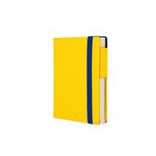 Agenda semainier - 1 semaine par page + 1 page de notes - 12 x 18 cm - jaune freesia - Legami Colours Collection