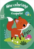 Renard - Mon Coloriage à Emporter - par Madeddu Estelle - livre à colorier