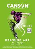 Canson Xsmart - Bloc dessin - 40 feuilles - A4 - 150 gr