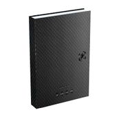 Agenda Ophio - 2 jours par page - 7,4 x 11 cm - noir - Oxford