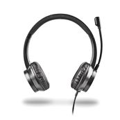 NGS MSX 11 Pro - Casque filaire avec micro - jack 3,5mm - noir