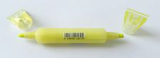 Apli Candy Marker - Surligneur jaune fluorescent