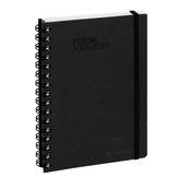 Agenda à spirale Age Bag - 1 jour par page - 15 x 21 cm - noir - Exacompta