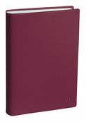 Agenda Touch Président 16 mois - 1 semaine sur 2 pages - 21 x 27 cm - bordeaux - Quo Vadis