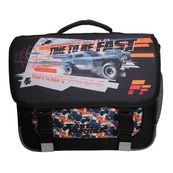 Cartable Fast and Furious - 38 cm - 2 compartiments - noir - Bagtrotter