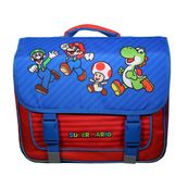 Cartable Super Mario - 38 cm - 2 compartiments - multicolore - Bagtrotter