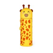 Trousse silicone 2 en 1 giraffe