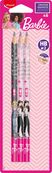 Maped Licence Barbie - Blister de 6 Crayons graphite HB (47% de matière recyclée) - couleurs assorties