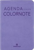 Agenda Colornote - 1 semaine sur 2 pages - 10 x 15 cm - lilas - Oberthur