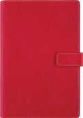 Agenda Milano - 1 semaine sur 2 pages - 17 x 24,5 cm - rouge - Oberthur