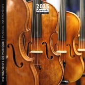 Calendrier mensuel 30x30 cm - 16 mois - Instruments de musique