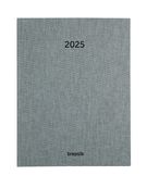 Agenda Semainier notes Dubletta - 1 semaine sur 2 pages - 17 x 22 cm - vert - Brepols