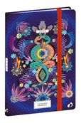 Quo Vadis Catalina Estrada - Agenda - 2025 - semainier - mini - 99.1 x 150 mm - portrait - papier blanc - nature - flowers - snake - couvercle multicolore - carton