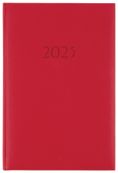Agenda London - 1 semaine sur 2 pages - 17 x 24,5 cm - rouge - Oberthur