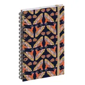 Agenda de poche spiralé Color Design - 1 semaine sur 2 pages - 9 x 16 cm - oiseaux - Exacompta