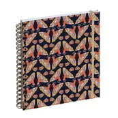 Agenda de bureau spiralé Color Design - 1 semaine sur 2 pages - 15 x 17 cm - oiseau - Exacompta