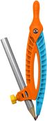Wonday - compas scolaires avec bague universelle et crayon – Branches en plastique de 13 cm