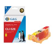 Cartouche compatible Canon CLI-526 - jaune - G&G