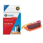 Cartouche compatible Canon CLI-551XL - magenta - G&G