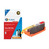 Cartouche compatible Canon CLI-551XL - jaune - G&G