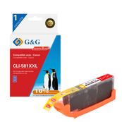 Cartouche compatible Canon CLI-581XXL - bleu - G&G