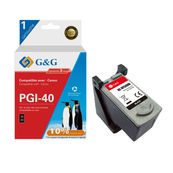 Cartouche compatible Canon PG-40 - noir - G&G